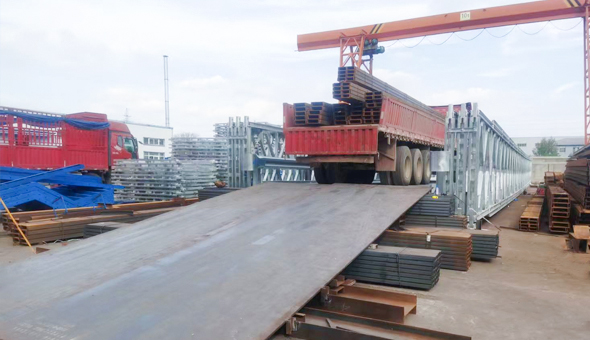 Đơn đặt hàng của khách hàng Malaysia — Thử tải cầu Bailey 45m
